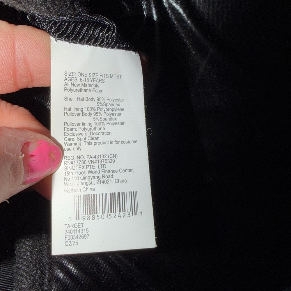 Target Hide & Eek Black and Green Cauldron Costume - Picture 3 of 3